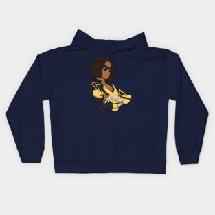 Jennifer Pierce - Black Lightning | SECOND VERSION Kids Hoodie